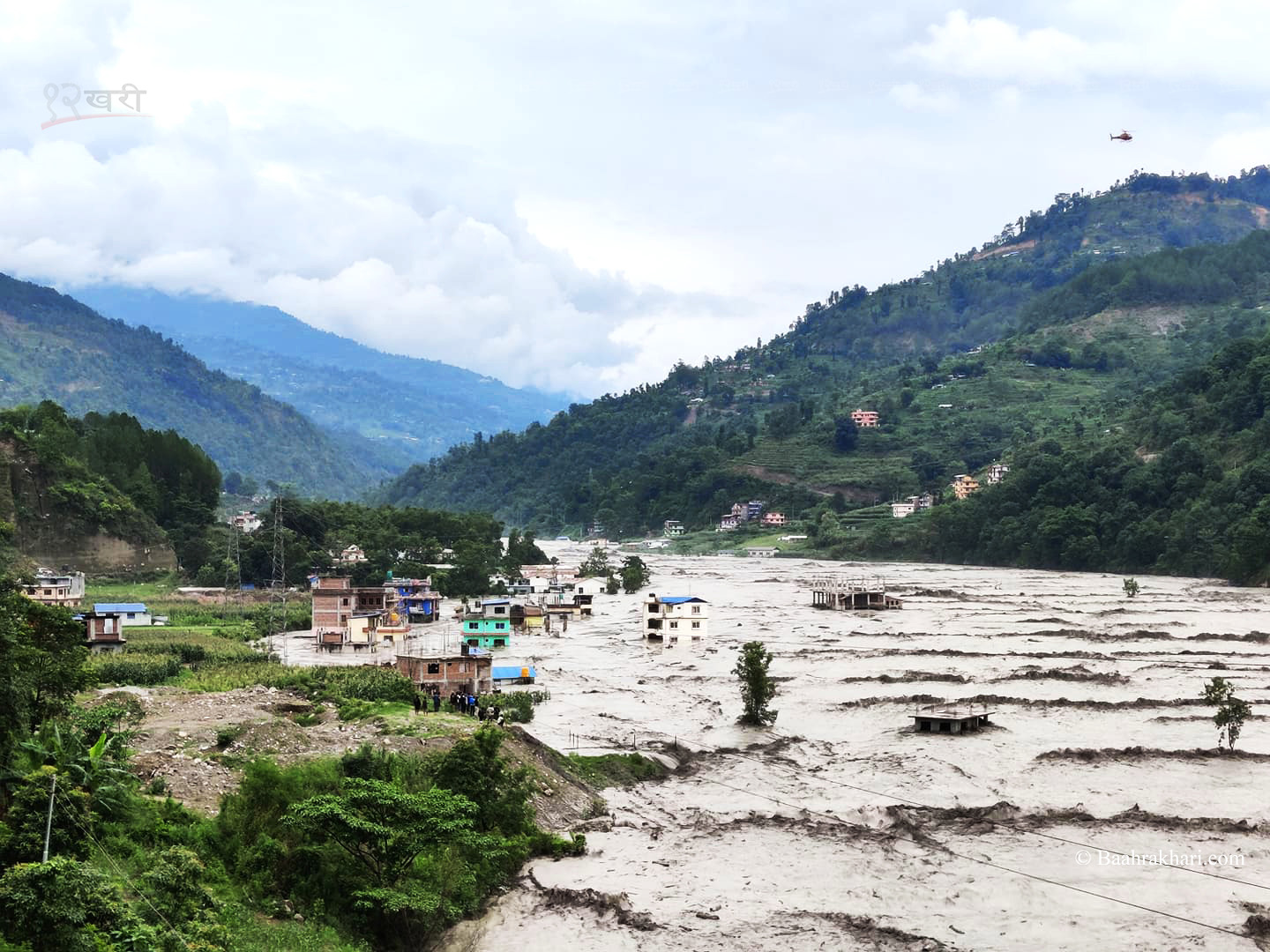 मेलम्ची नदीमा बाढी, उच्च सतर्कता अपनाउन आग्रह